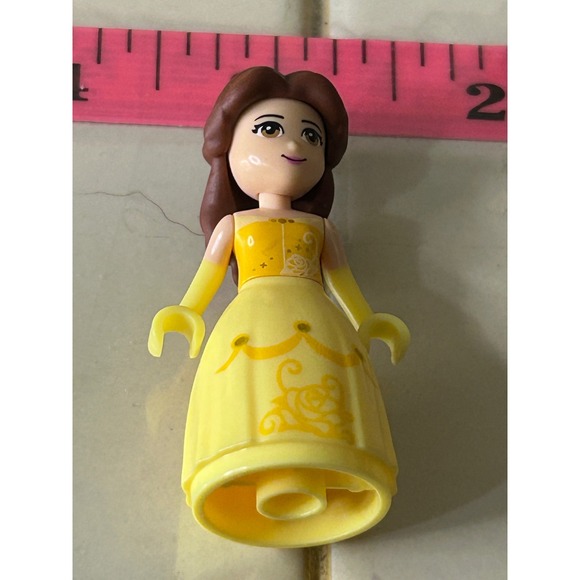 LEGO Disney Princess Belle Beast Lumiere Cogsworth Minifigure Set - Picture 2 of 10
